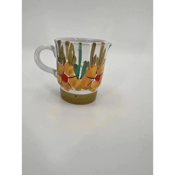 Vintage Signed Holt Howard Multi Color Floral Creamer 2.75"H X 2"W - Picture 4 of 10